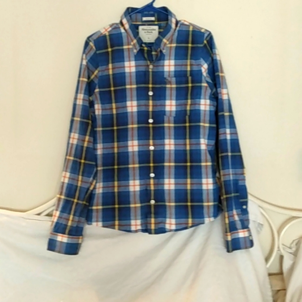 Muscle shirt, button up, Abercrombie & Fitch